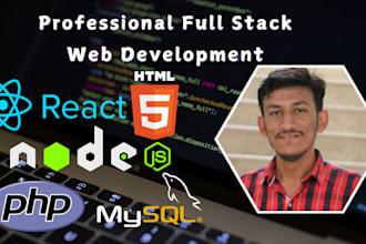 be your full stack web developer for website development