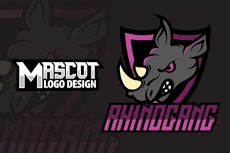 design mascot,esport, gaming, twitch logo
