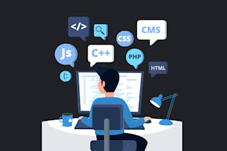 develop softwares and web applications
