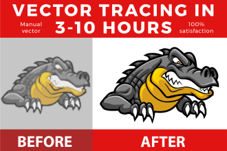 vector tracing, convert logo to vector professionally
