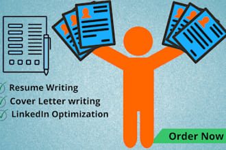 write, review and edit professional executive resume, cv cover letter