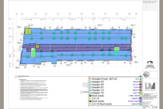 do material take off and cost estimation of framing and structure