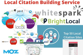 do high da local citations from moz, yext, brightlocal and whitespark list
