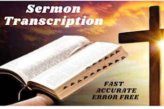 provide reliable and accurate sermon transcription