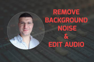 remove background noise and edit your audio file