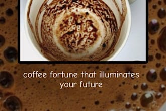 read your fortune from your turkish coffee fortune that illuminates your future