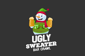 design modern bar logo
