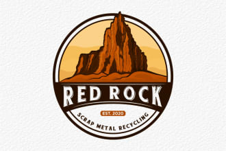 design retro and emblem logo
