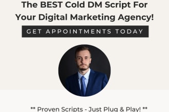 give you the best sales script for your agency to generate appointments