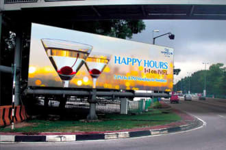 design signage design real estate billboard banner hoarding street sign