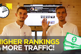 rank you first in google with SEO backlinks