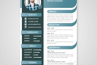 write and design professional resume,CV