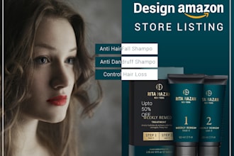 design amazon products infographic