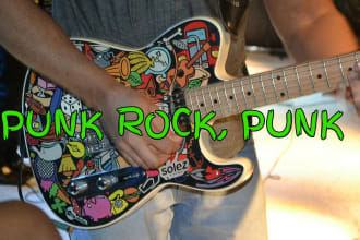 make a punk rock or pop punk song