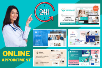 design doctor, dentist, health, clinic, medical website