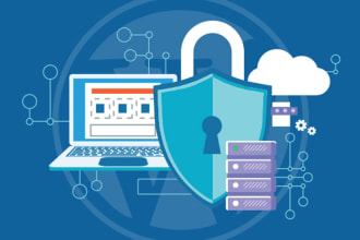 removed malware virus from a hacked,wordpress website
