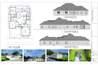 create city permit drawings in chief architect, autocad