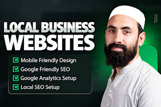 build a local business wordpress website with SEO location pages