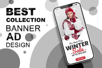 design unique social media and website banners and flyers