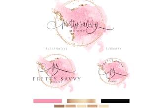 design modern signature branding kit