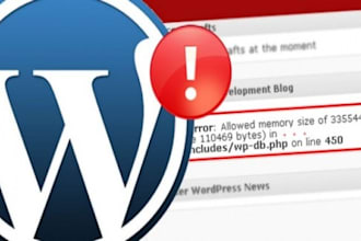 fix your small wordpress, website and ecommerce errors