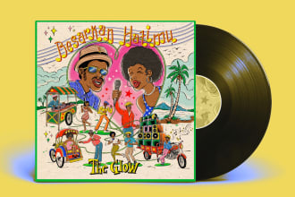 create design music cover artwork for your single or cover album