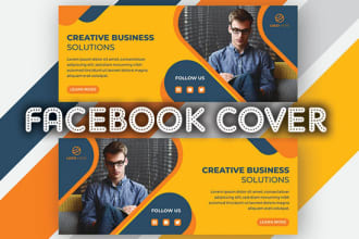 create facebook cover or banner design