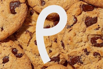 make professional and minimalist logo, and free cookies