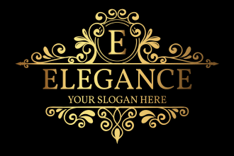 design gold luxury logo