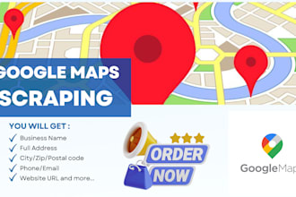 scrape google maps for business leads with emails