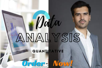 assist you in quantitative data analysis and interpretation