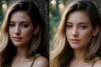 do skin retouching, photoshop photo editing and retouching