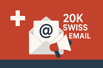 provide 20k swiss business and consumer emails for marketing