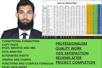 do fastest excel data entry with functions and graphs