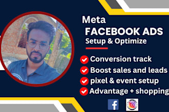 setup and manage shopify facebook ads campaign for products sales