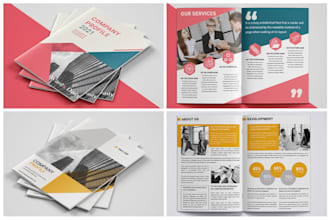 do custom business brochure layout booklet services