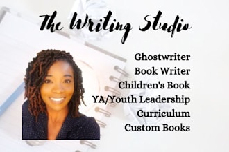 ghostwrite a custom novel for children or middle grade