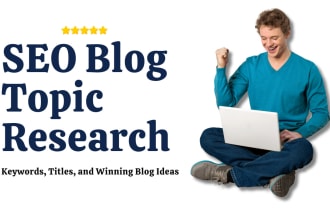 research SEO blog topics for your website