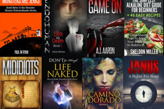 do all kind of professional and creative book cover design