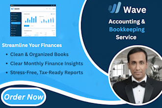 do accounting and bookkeeping using wave accounting