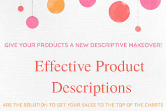 create your product descriptions
