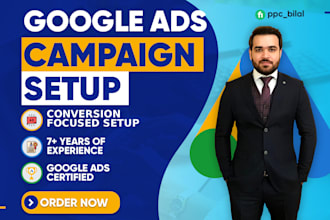 setup and optimize google ads ppc campaign for leads