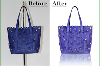 product photo editing, photo retouching with photoshop work