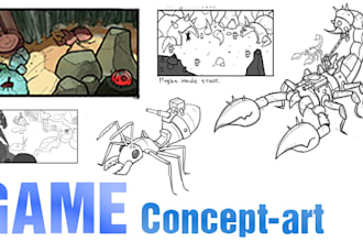 draw professional concepts for your game