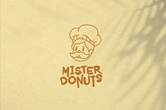 do creative minimalist line art business logo