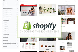 do shopify fixing and  customization any kind of shopify theme