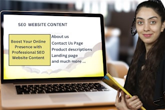 write SEO website content as your copywriter