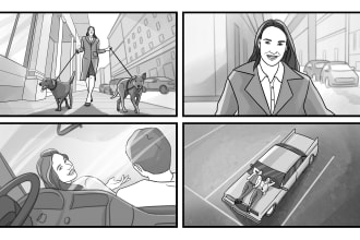 draw storyboard for your projects