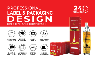 do supplement label design, food label design, and pouch design 24 hours