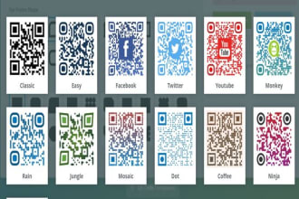 create professional qr code design with your logo or photo
